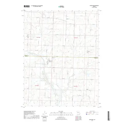 2017 Map of Blairstown, 2017 Print