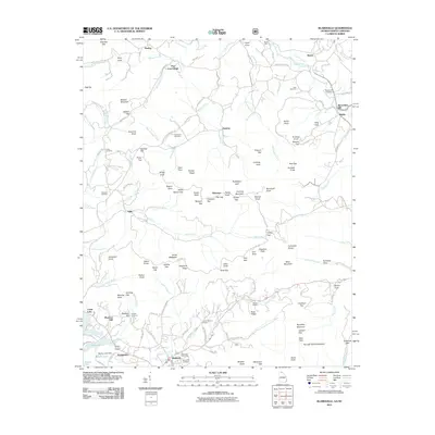 2011 Map of Blairsville, 2011 Print