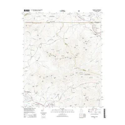 2014 Map of Blairsville, 2014 Print