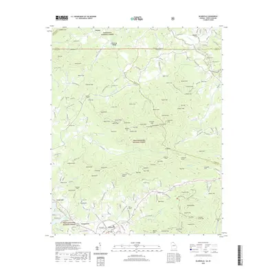 2020 Map of Blairsville, 2020 Print