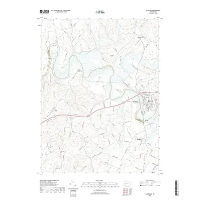 2019 Map of Blairsville, 2019 Print