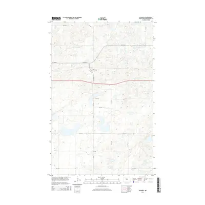 2014 Map of Blaisdell, 2014 Print
