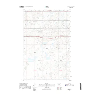 2020 Map of Blaisdell, 2020 Print