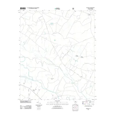 2011 Map of Blakely, 2011 Print