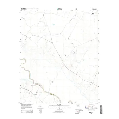 2014 Map of Blakely, 2014 Print