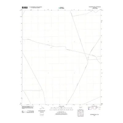 2010 Map of Blakemore Well, 2010 Print