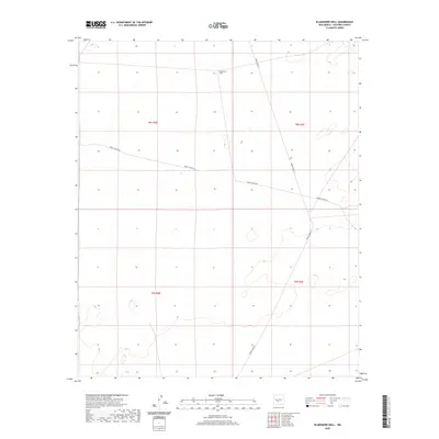 2020 Map of Blakemore Well, 2020 Print