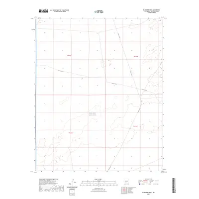 2023 Map of Blakemore Well, 2023 Print