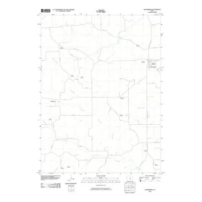2010 Map of Blakesburg, 2010 Print