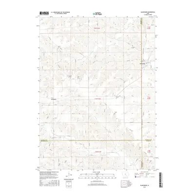 2015 Map of Blakesburg, 2015 Print