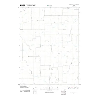 2010 Map of Blakesburg NE, 2010 Print
