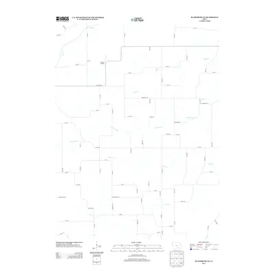 2013 Map of Blakesburg NE, 2013 Print