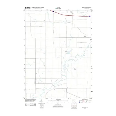 2010 Map of Blakeslee, 2010 Print