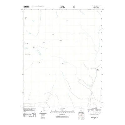 2011 Map of Blanca Peak, 2011 Print