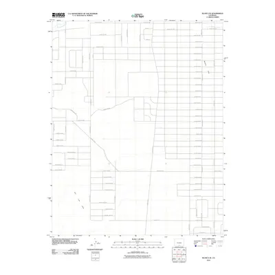 2010 Map of Blanca SE, 2010 Print