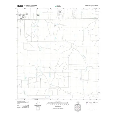 2010 Map of Blancas Creek North, 2010 Print