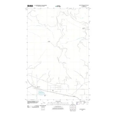 2011 Map of Blanchard, 2011 Print