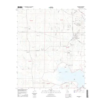 2015 Map of Blanchard, 2015 Print