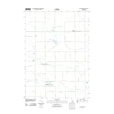 2011 Map of Blanchard, 2011 Print
