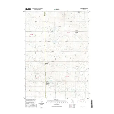 2017 Map of Blanchard, 2017 Print