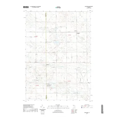 2019 Map of Blanchard, 2019 Print