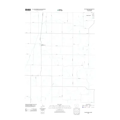 2013 Map of Blanchard, 2013 Print