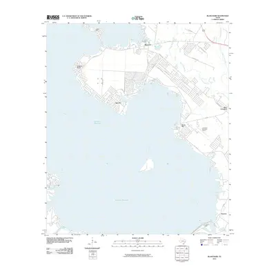 2010 Map of Blanchard, 2010 Print