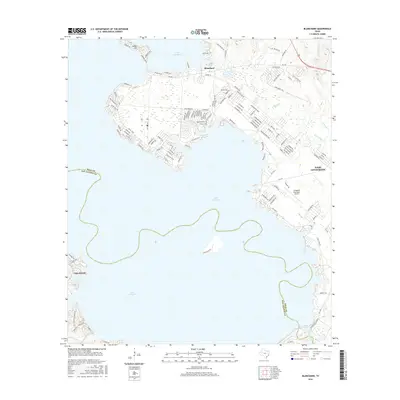 2016 Map of Blanchard, 2016 Print