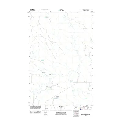 2011 Map of Blanchard Ranch, 2011 Print