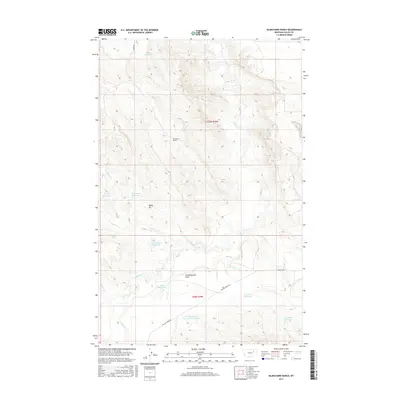 2017 Map of Blanchard Ranch, 2017 Print