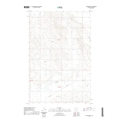 2020 Map of Blanchard Ranch, 2020 Print