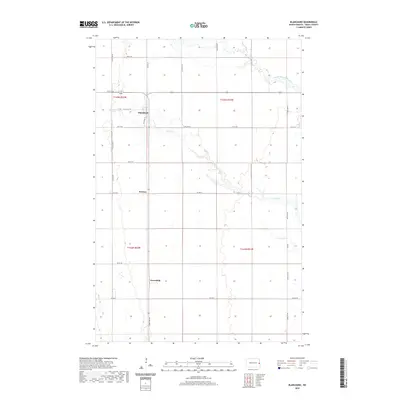 2020 Map of Blanchard, 2020 Print
