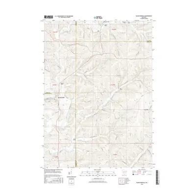 2016 Map of Blanchardville, 2016 Print