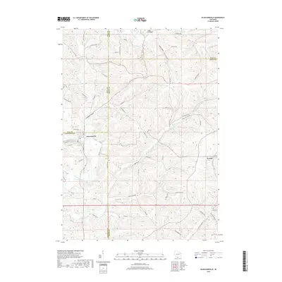 2018 Map of Blanchardville, 2018 Print