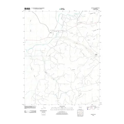 2010 Map of Blanco, 2010 Print