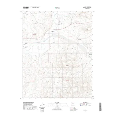 2020 Map of Blanco, 2020 Print