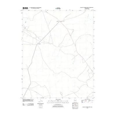 2010 Map of Blanco Trading Post, 2010 Print