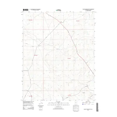 2013 Map of Blanco Trading Post, 2013 Print