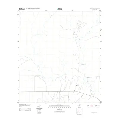 2013 Map of Blanconia, 2013 Print