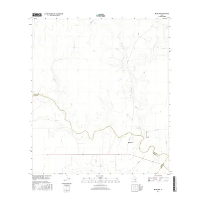 2016 Map of Blanconia, 2016 Print