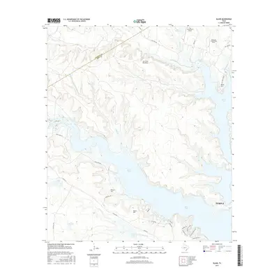 2016 Map of Bland, 2016 Print