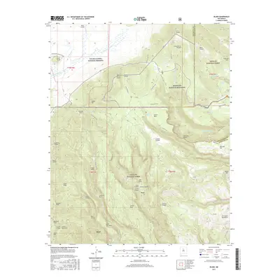 2017 Map of Bland, 2017 Print