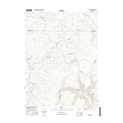 2016 Map of Blandburg, 2016 Print