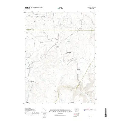 2019 Map of Blandburg, 2019 Print