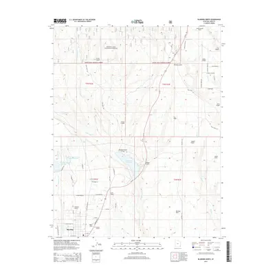 2014 Map of Blanding North, 2014 Print