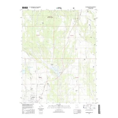 2017 Map of Blanding North, 2017 Print