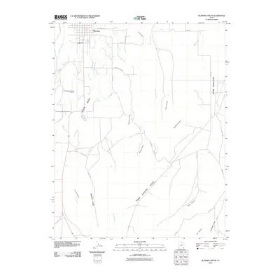 2010 Map of Blanding South, 2010 Print