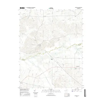 2016 Map of Blandville, 2016 Print