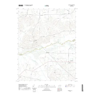 2019 Map of Blandville, 2019 Print