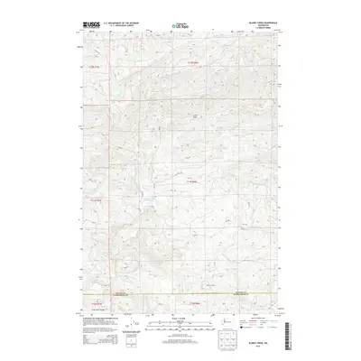 2013 Map of Blaney Creek, 2013 Print